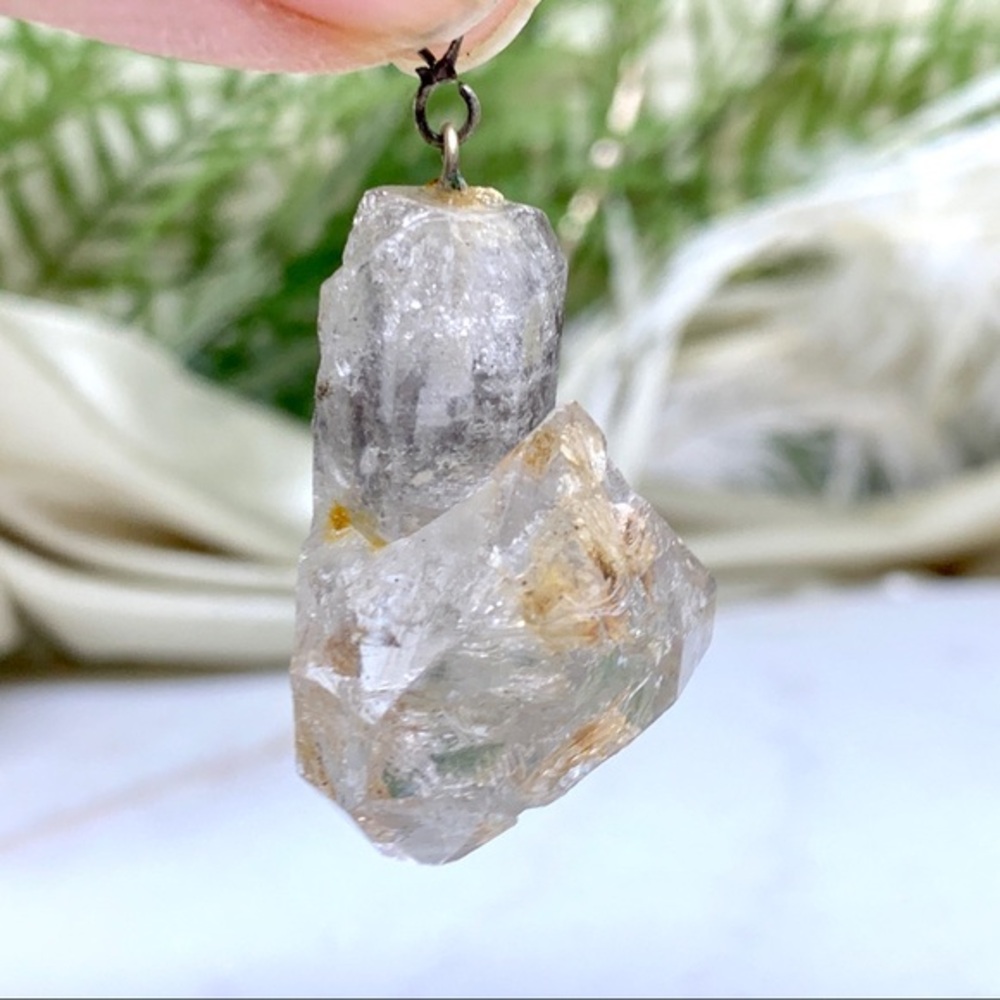 77.80 CT Natural & Unheated White Quartz Pendant